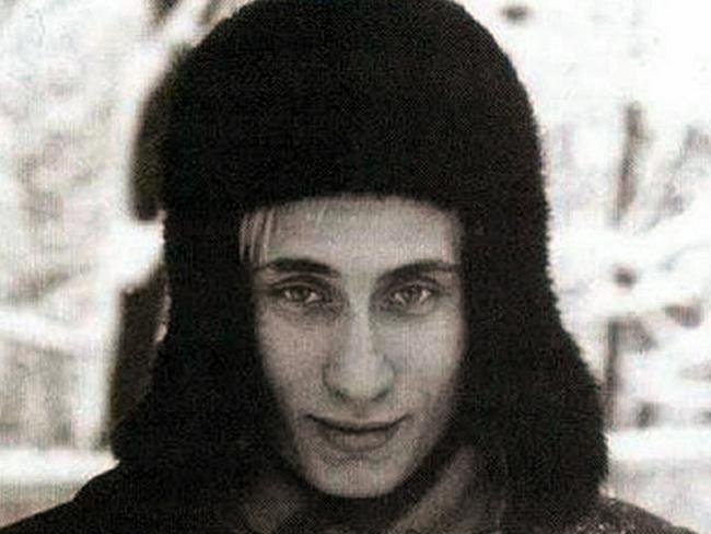 Russian President Vladimir Putin pictured here in his younger years. Picture: Zumapress.com/Australscope