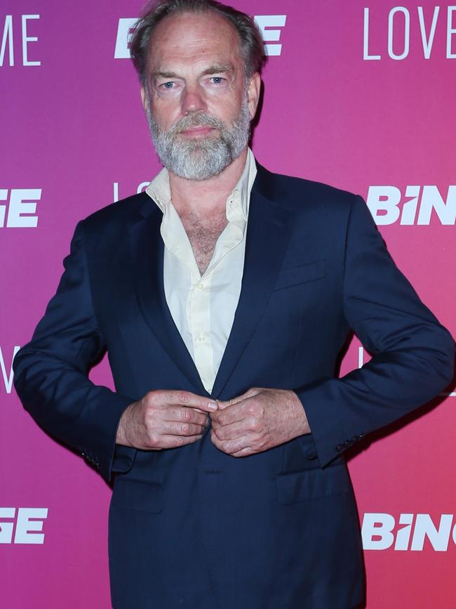 Australian film legend Hugo Weaving has also arrived in SA. Picture: Lisa Maree Williams/Getty Images