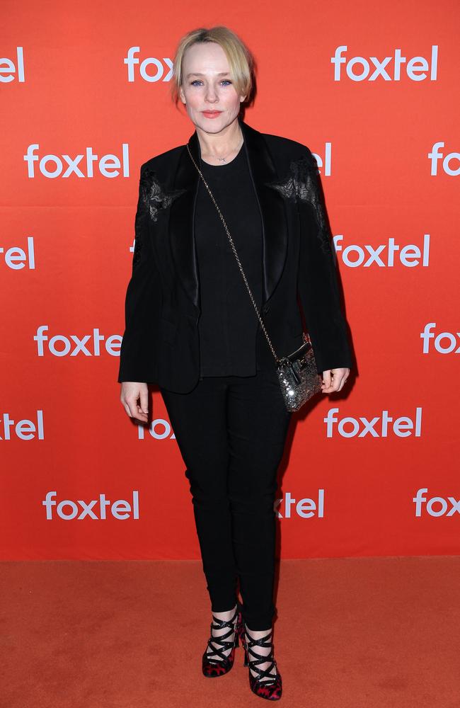 Susie Porter at the Foxtel Experience held at Fox Studios in Moore Park. Picture: Christian Gilles