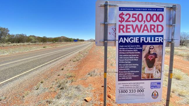 Police have offered a $250,000 reward for information about the disappearance of Territory mum Angie Fuller.