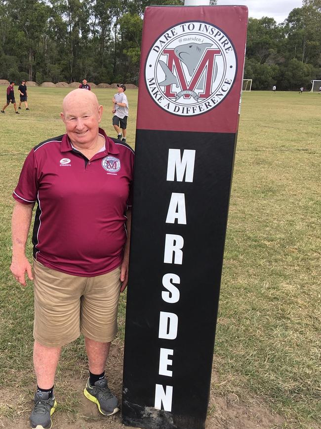 Brisbane Broncos recruitment ace Brian Edwards at Marsden SHS