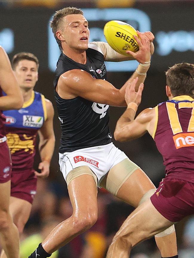 Patrick Cripps needs more help in the midfield. Picture: Getty