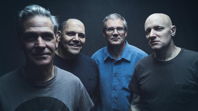 Milo Aukerman (second from right) with the Descendents.