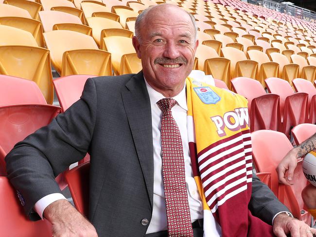 Wally Lewis before Brisbane’s 30th anniversary celebration in 2018. Picture: Liam Kidston.