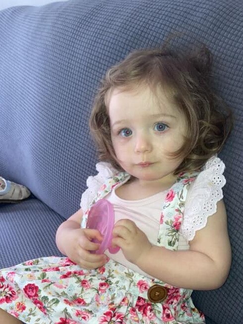 Nevaeh, 21 months - nominated for Ipswich's cutest toddler.