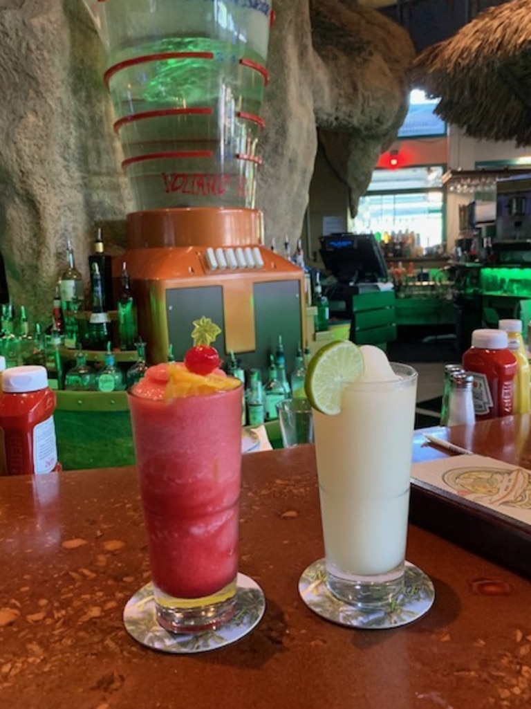 Cocktails at Margaritaville. Picture: Supplied