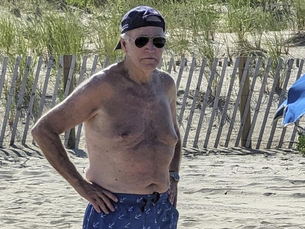 Joe Biden is laying low in Delaware.