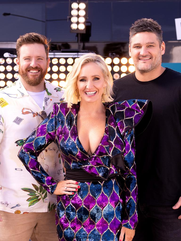 Fifi, Fev and Nick. Picture: Fox FM/Supplied