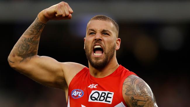 Lance Franklin is closing in on 300 games. Picture: Getty Images