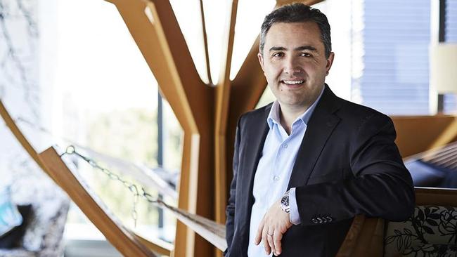 Domain chief executive Jason Pellegrino says the company expects to resume EBITDA margin growth this fiscal year. Picture: Supplied