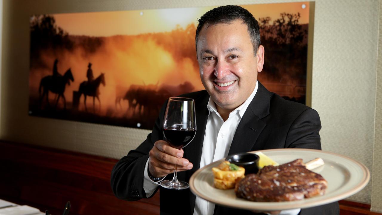 Black Hide Steakhouse was awarded the National winner for Best Steak Restaurant 2016. Pictured is director John Gambaro. Picture: Chris McCormack