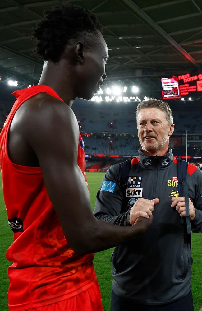 Mac Andrew has put pen to paper on a massive deal. Picture: Michael Willson/AFL Photos via Getty Images