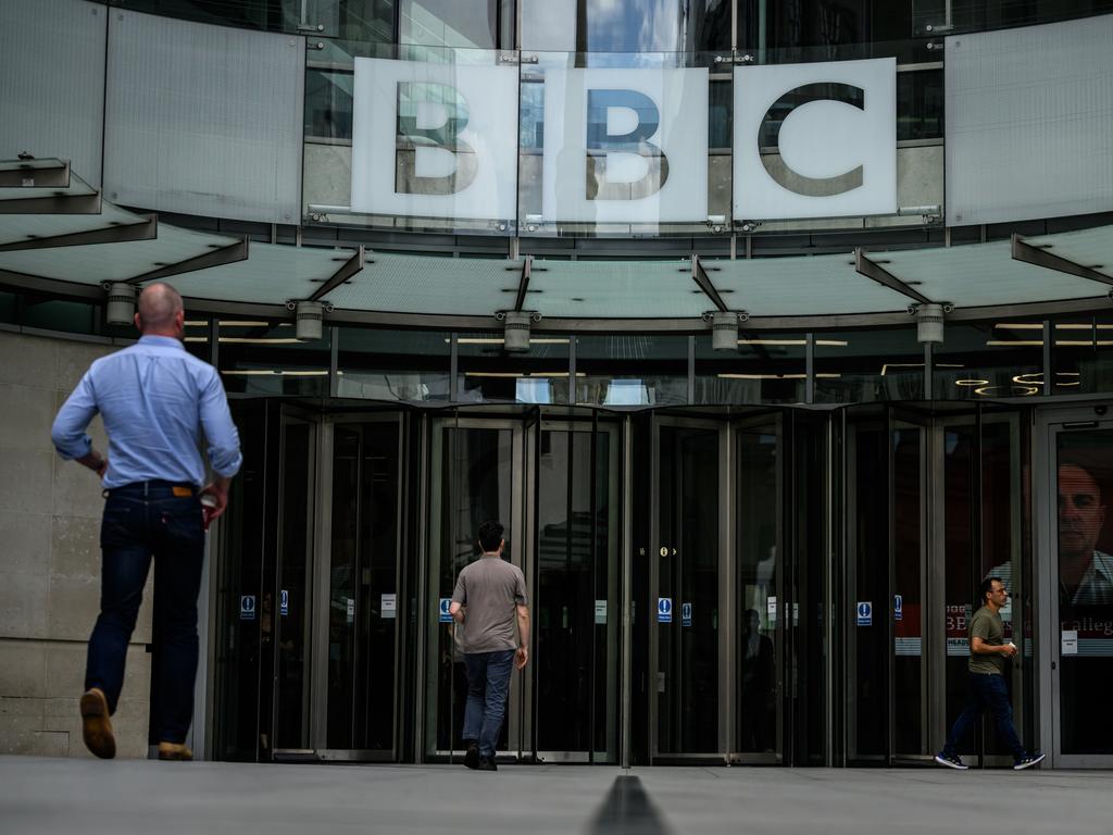 Last week, the Sun newspaper published allegations that a BBC presenter had paid tens of thousands of pounds to a teenager in exchange for explicit photos. Picture: Getty