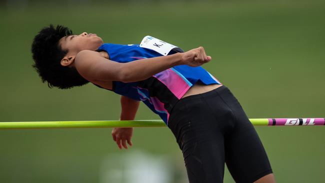 Kurt Michael followed his father into long jump.