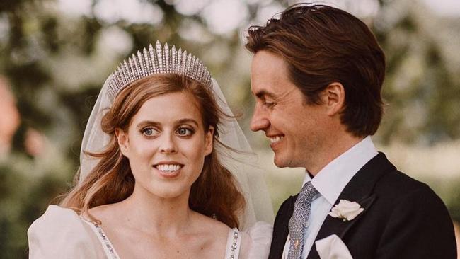 Princess Beatrice with her husband Edo Mapelli Mozzi. Mr Mozzi is teaming up with Australian developer Rory O’Brien to build a luxury tower on the Gold Coast. Picture: Instagram