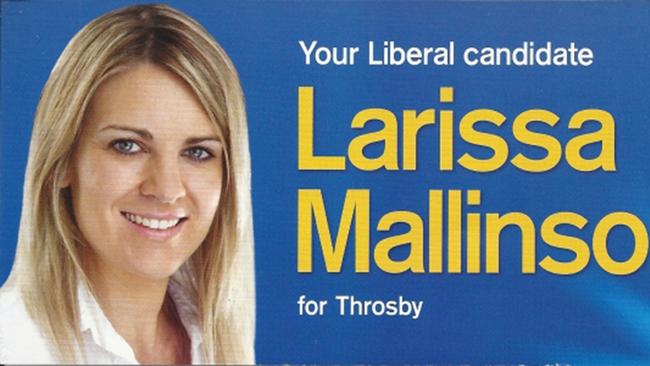 THE CANDIDATE: Larissa Mallinson who is Corey Wingard's chief of staff and former candidate.