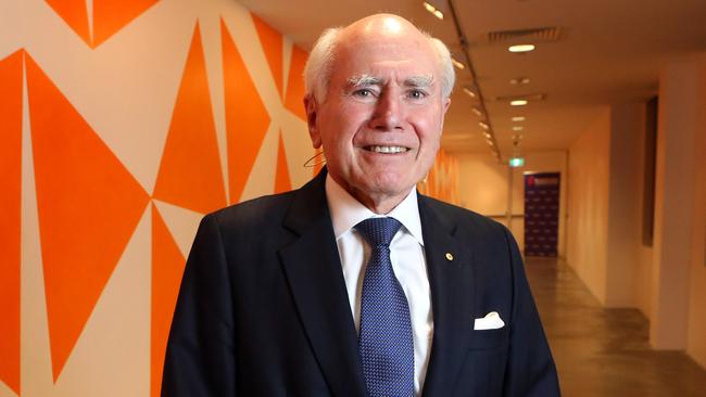 Former prime minister John Howard. Picture: James Croucher