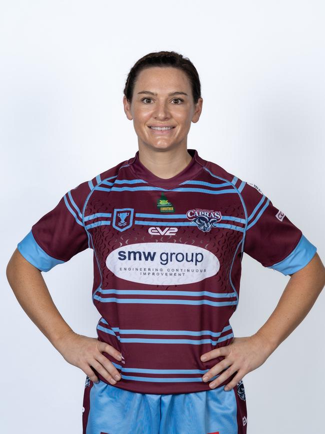 CQ Capras' player Emily Powell.