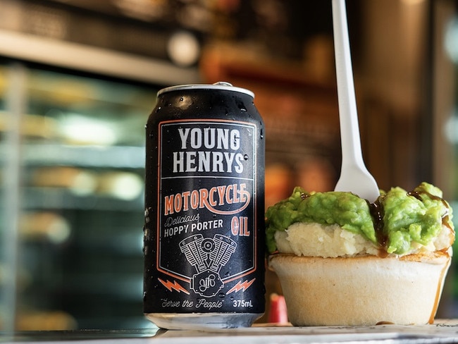 To launch a new Young Henrys and Harry’s Cafe de Wheels collaboration they will be giving away free beer pies to the first 100 punters through the door at Young Henrys Newtown tasing bar on Sunday, July 21.