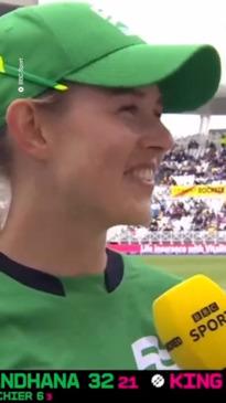 Cringe interview with Aussie stuns cricket world