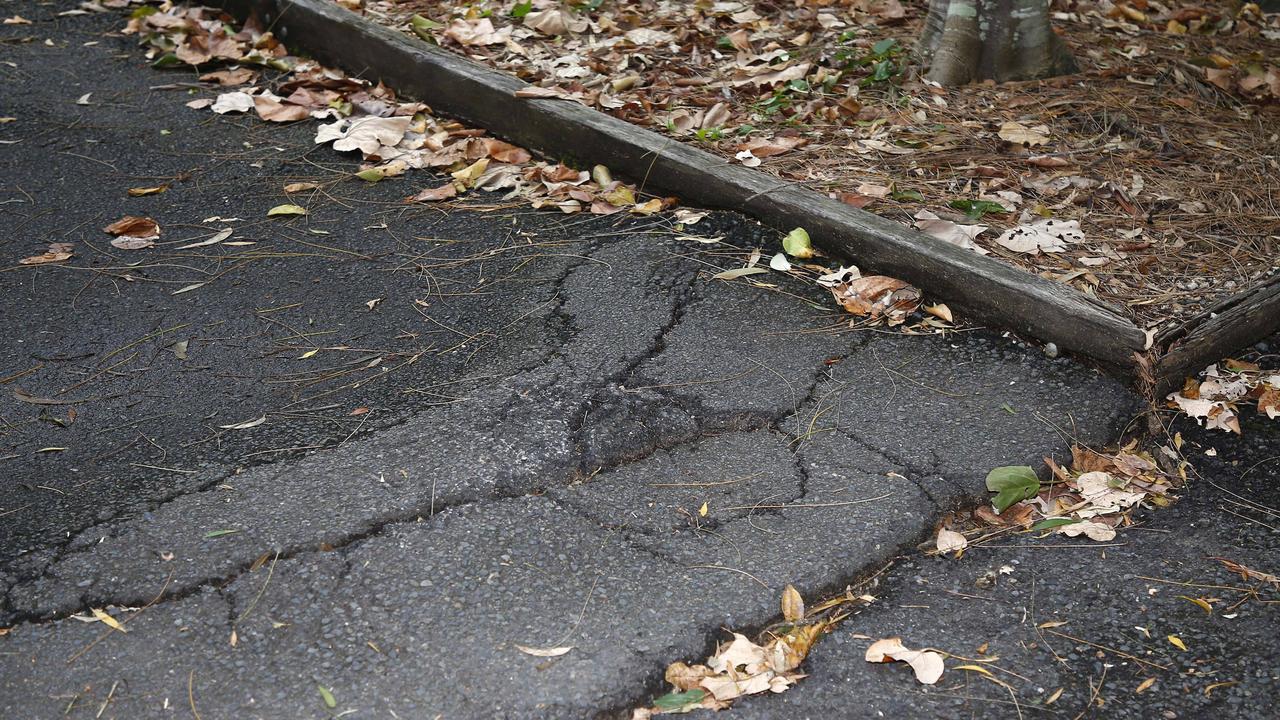 A cement path. Picture: Tertius Pickard