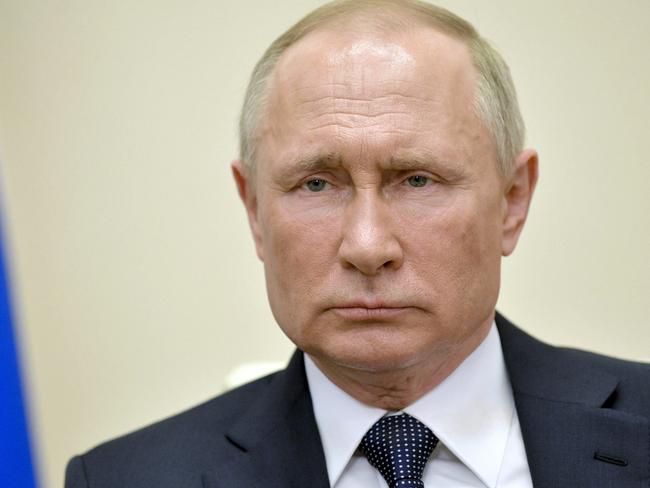 Russian President Vladimir Putin is suspicious of the West. Picture: AP