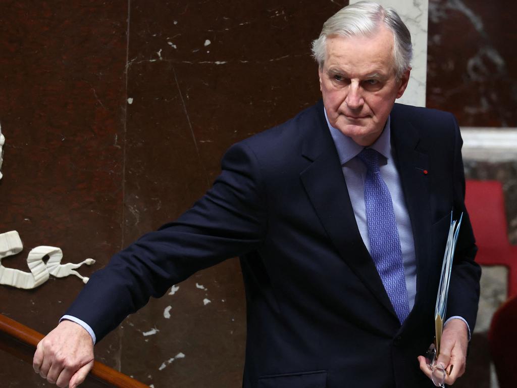 Barnier lasted just three months in office. Picture: Alain Jocard/AFP