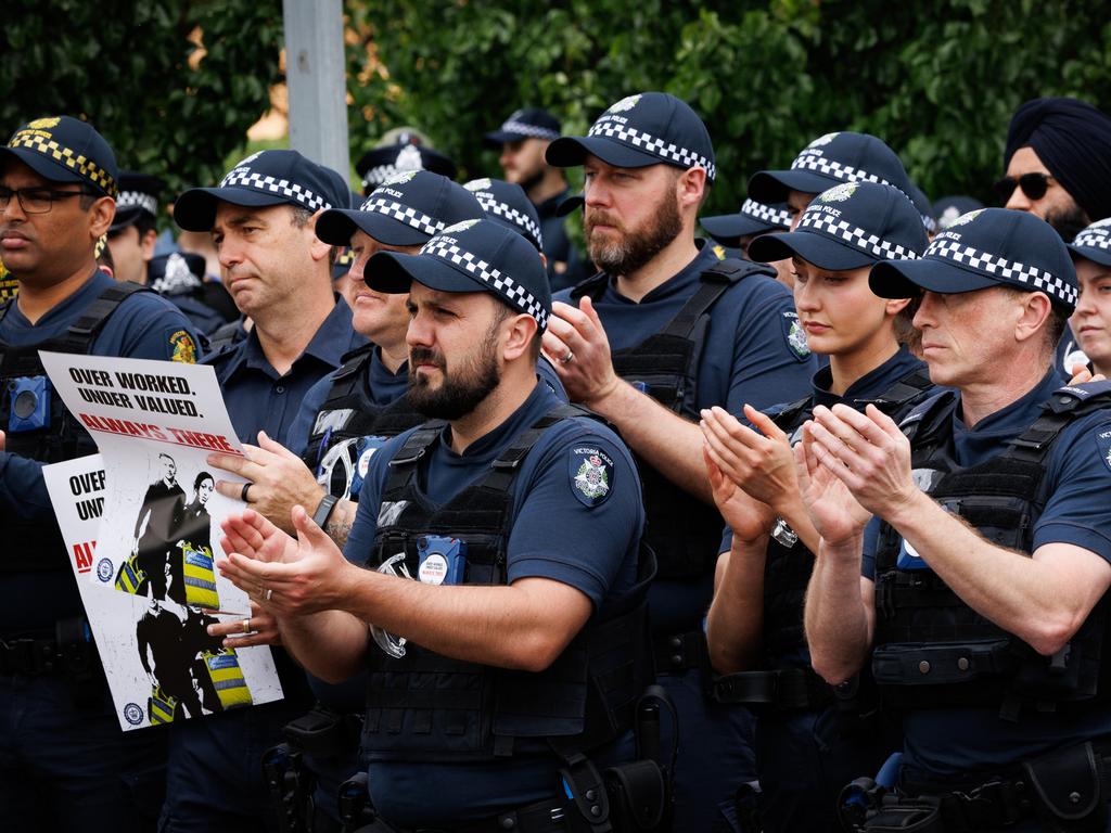 Victoria Police says it is ‘committed to providing a safe, inclusive, respectful workplace’. Picture: Nadir Kinani