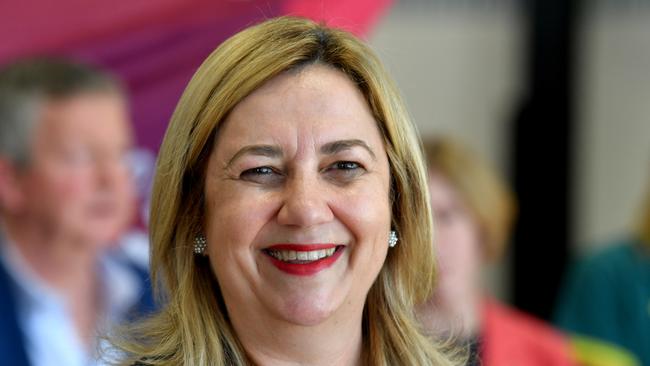 Brisbane 2032 Olympic Committee at the Townsville Sports Reserve. Queensland Premier Annastacia Palaszczuk. Picture: Evan Morgan