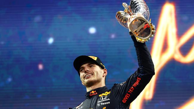 Max Verstappen is the F1 world champion. Photo by Mark Thompson/Getty Images