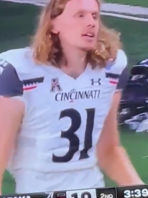 Mason Fletcher was on fire for Cincinnati in the Cotton Bowl.