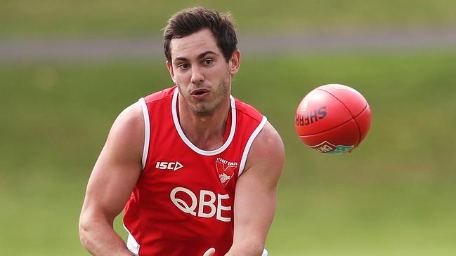The same free agency for life rules apply to new Swan Daniel Menzel. Picture: Phil Hillyard