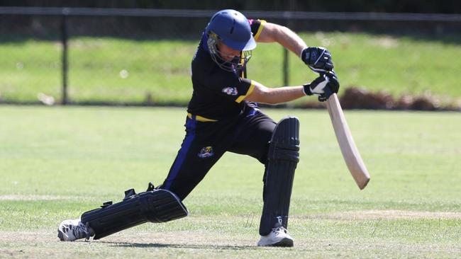 St Bernard's batsman Rory Collins. Picture: Stuart Milligan