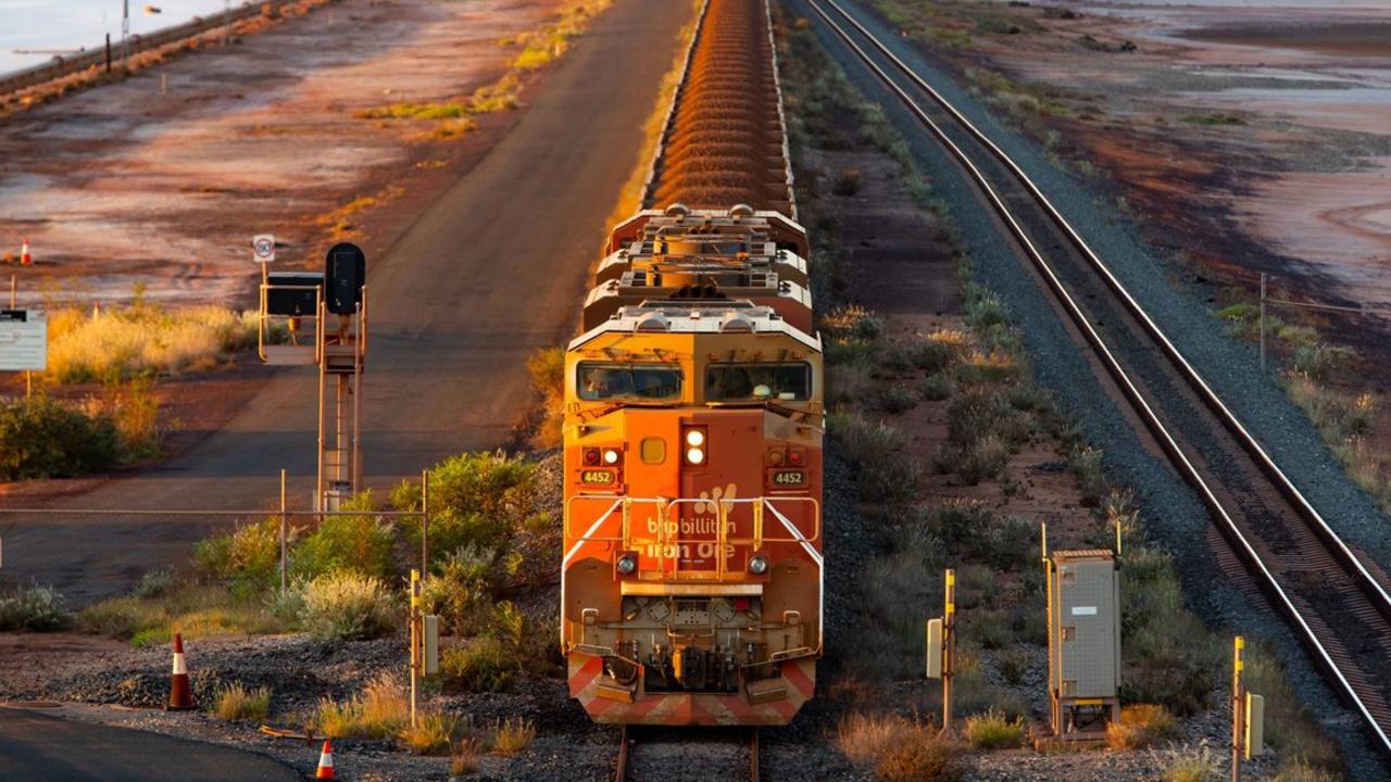 China imports two-thirds of its iron ore from Australia. Picture: Ian Waldie