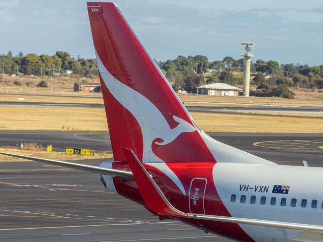 ADELAIDE, AUSTRALIA - NCA NewsWire Photos - MAY 01 2024: ADELAIDE AIRPORT PLANE GENERICS. Picture: NCA NewsWire / Ben Clark