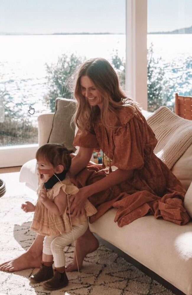 Jessica Stein with her daughter Ru.