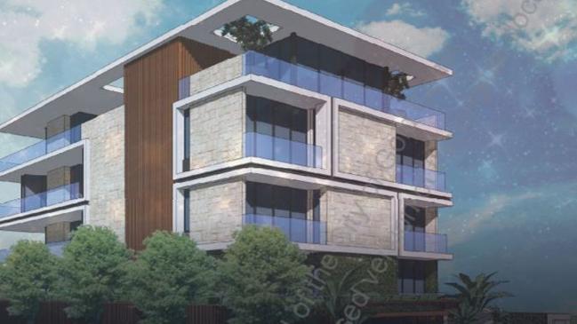 The development at 243 Hedges Avenue caused a stir within the Mermaid Beach community because it is four-storeys high.