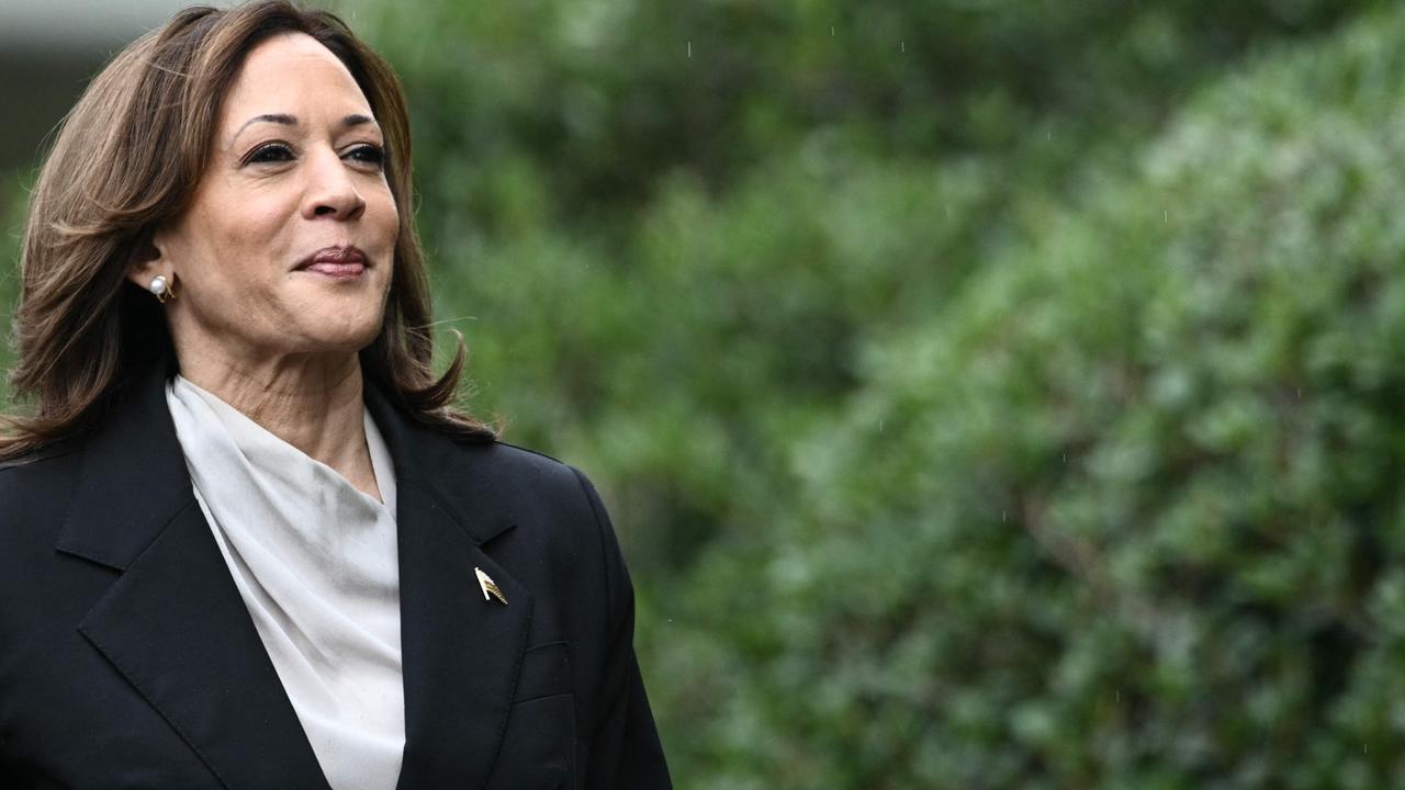 Mr Trump’s opponent, Vice President Kamala Harris. Picture: Brendan Smialowski/AFP