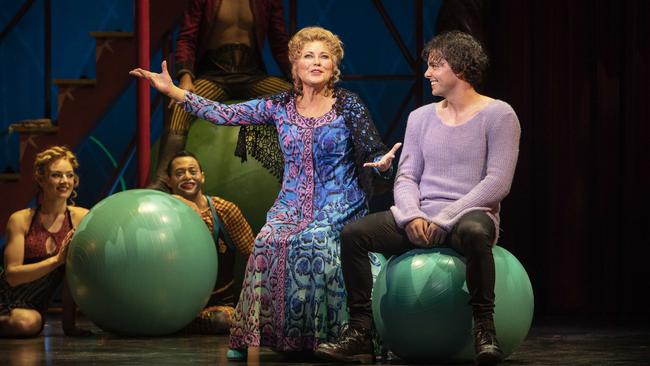 Kerri-Anne’s role in Pippin was cut short after a brutal onstage accident. Picture: David Hooley.