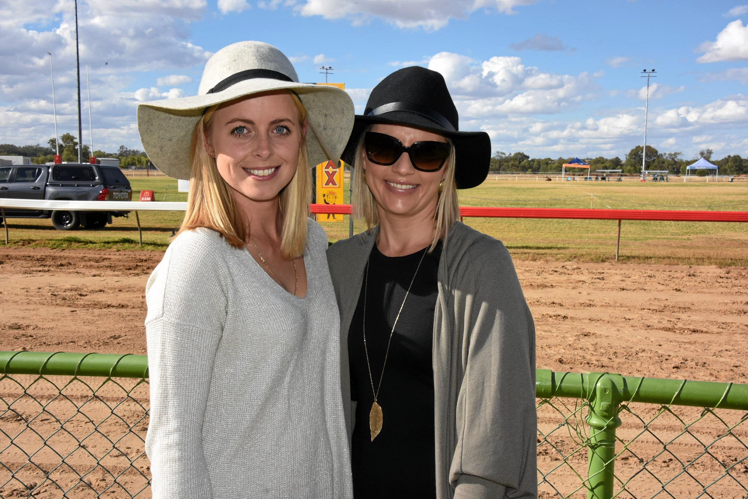 Chelsea Dymock and Katie Frith. Picture: Alexia Austin