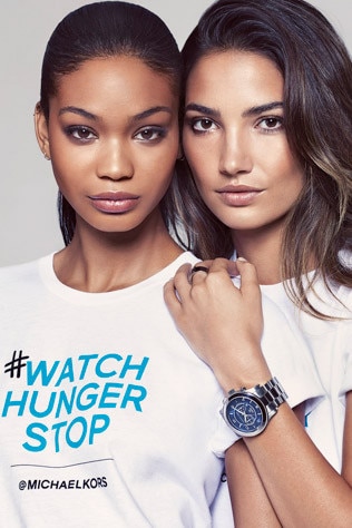 michael kors watch hunger stop t shirt