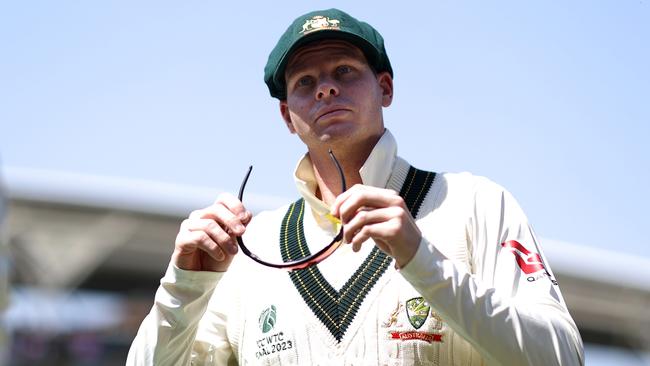 Steve Smith of Australia during day two of the ICC World Test Championship Final between Australia and India at The Oval.