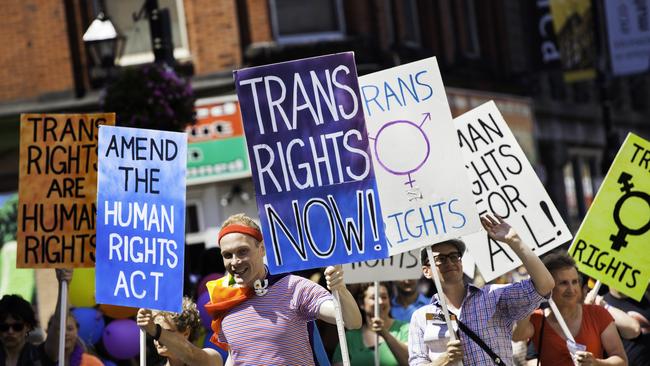 Trans activists have agitated for many changes in language across society. Picture: Supplied