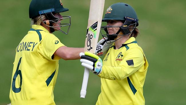 Australia's Rachael Haynes has retired from international cricket. Picture: Marty Melville / AFP