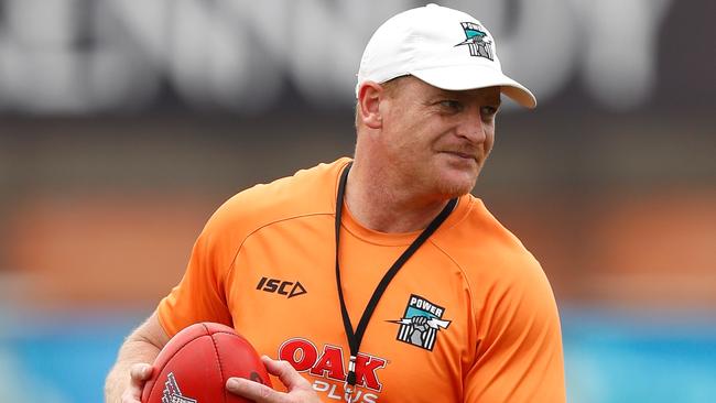 Michael Voss has been linked to the Blues’ senior coaching job. Picture: AFL Photos