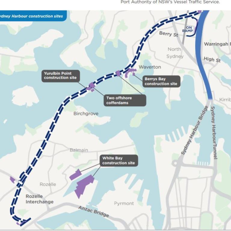 Western Harbour Tunnel plan released: Environmental Impact Statement ...