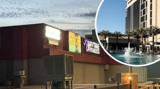 Canva composite of Club Ryde Ex and (inset) Durango Casino & Resort in Las Vegas.