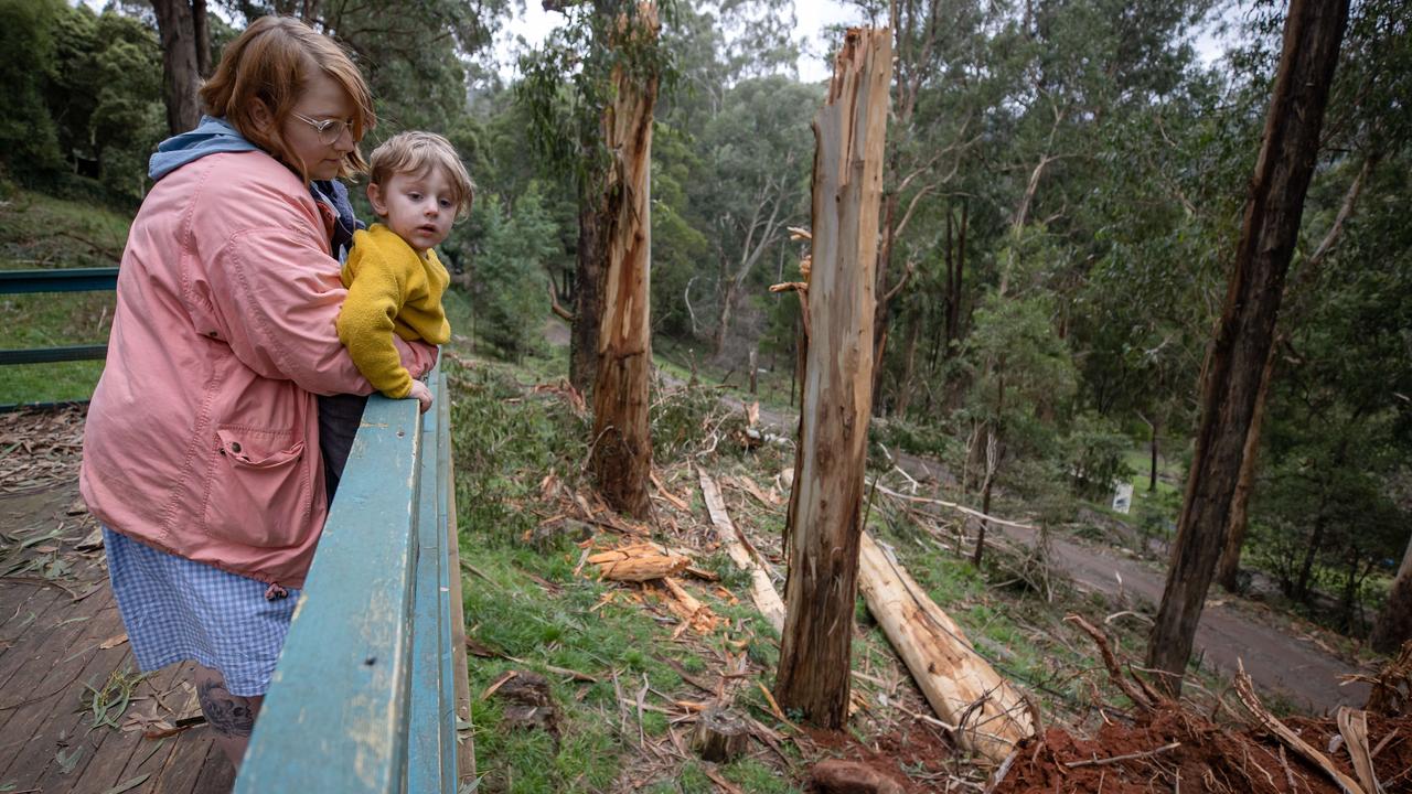 Families are still in limbo a year on from the storm. Picture: Jason Edwards