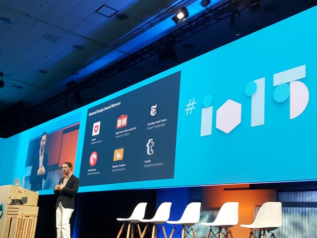 Internet giant Google gave out six awards at its annual developer conference, including one to Adelaide-based company Shifty Jelly for its Pocket Casts app.