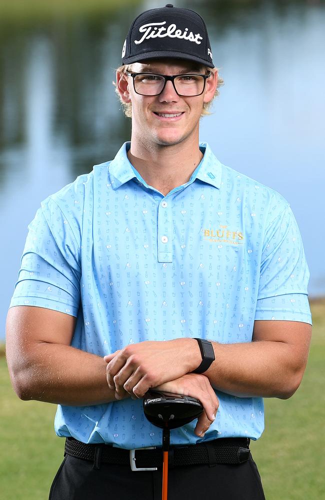 Golfer James Mee ahead of the 2024 Lexus Townsville Golf Classic. Picture: Shae Beplate.